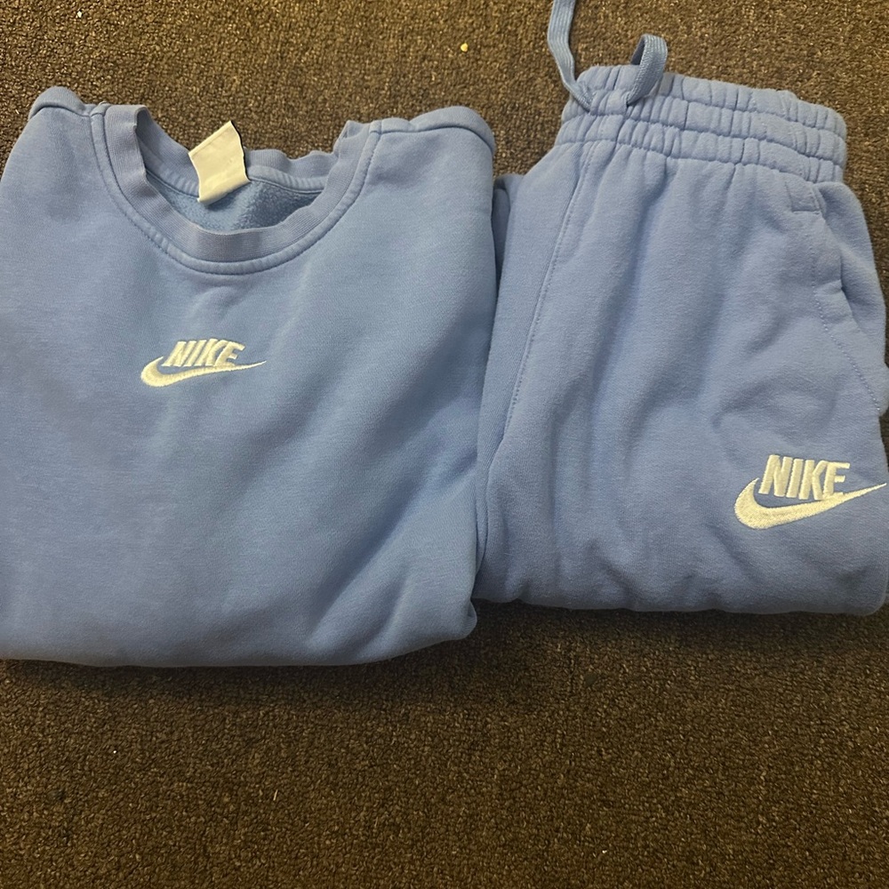 Nike Kids Light Blue Joggers
